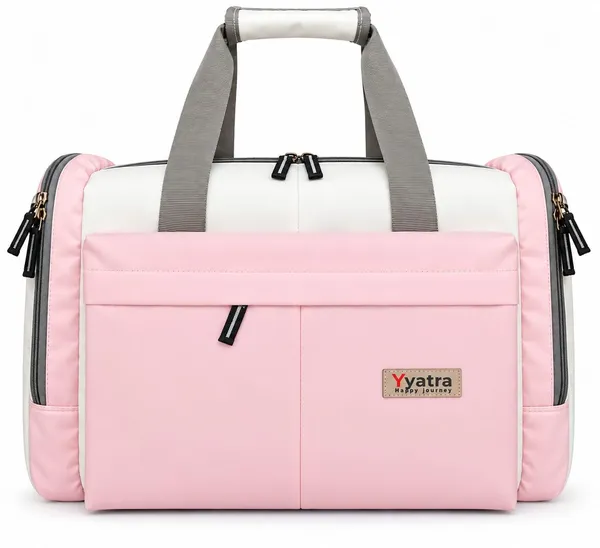 Travel_Duffle_Bag_Expandable_Large_Capacity_Tote_Bag_Pink