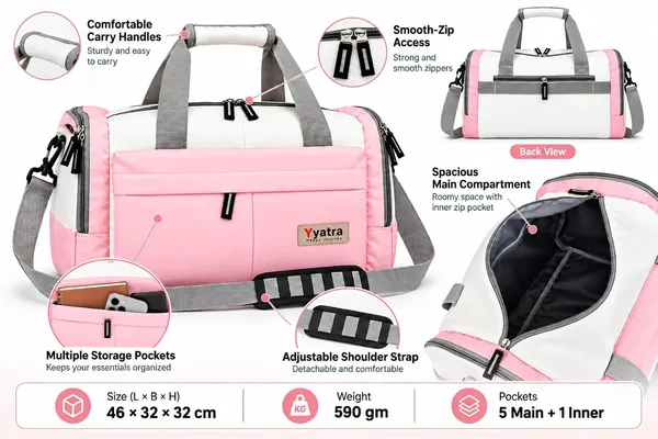 Travel_Duffle_Bag_Expandable_Large_Capacity_Tote_Bag_Pink