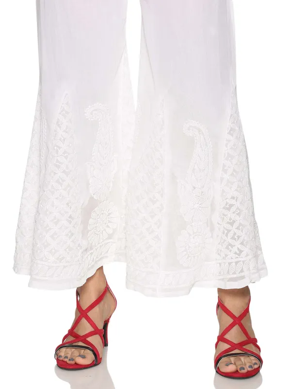 Georgette_Sharara_For_Women_White_Kali_Sharara