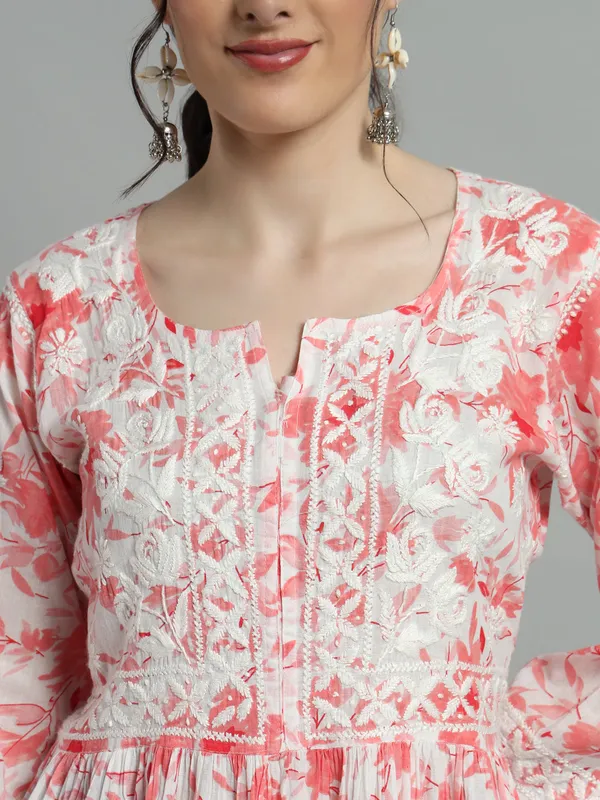 Short_Chikankari_Kurti_For_Womens_Orange