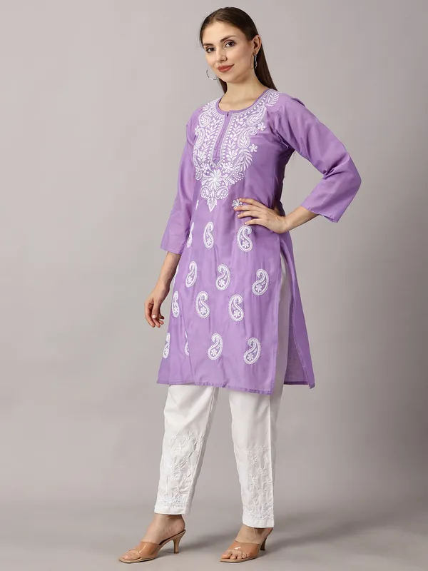 Kurti_For_Womens_Purple_Straight_Kurti