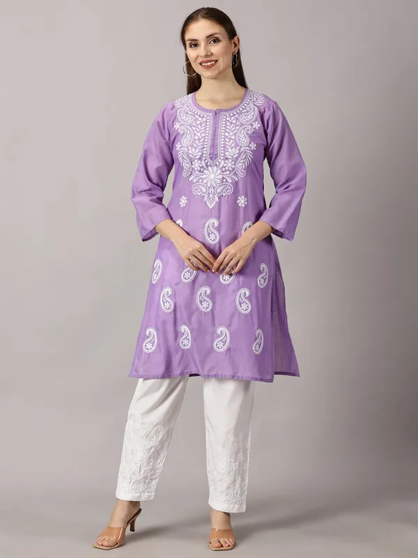 Kurti_For_Womens_Purple_Straight_Kurti