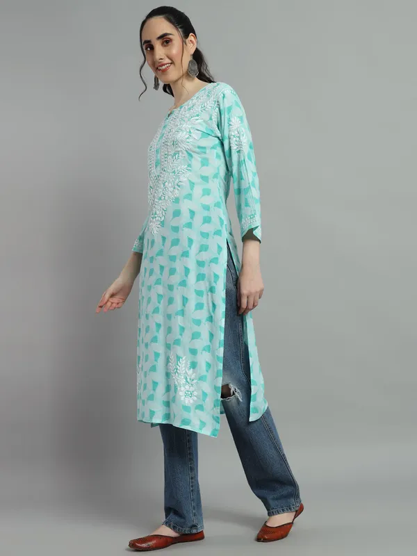 Mulmul_Printed_Kurti
