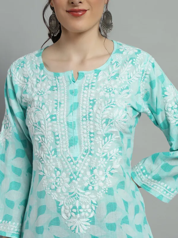 Mulmul_Printed_Kurti