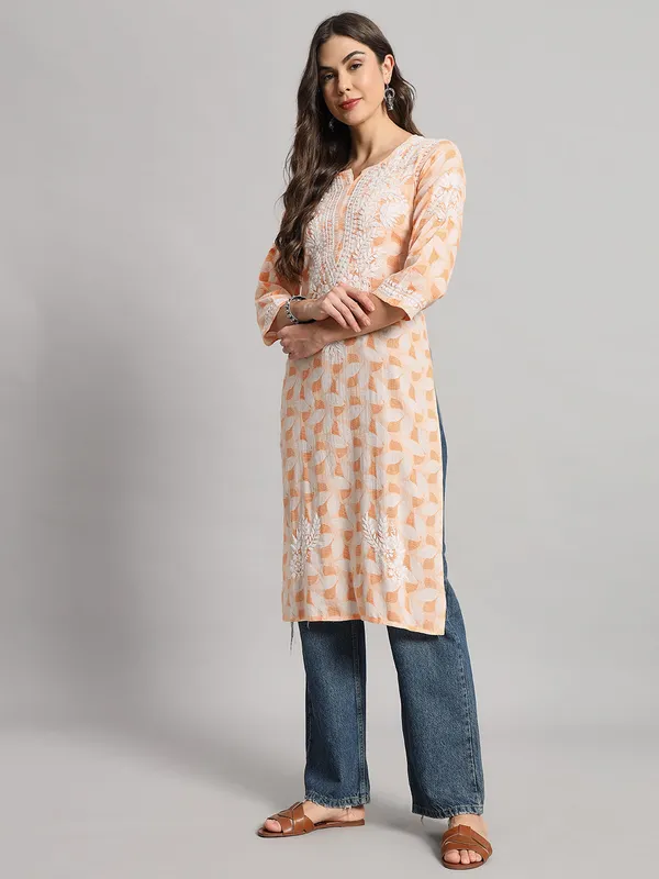Mulmul_Printed_Kurti