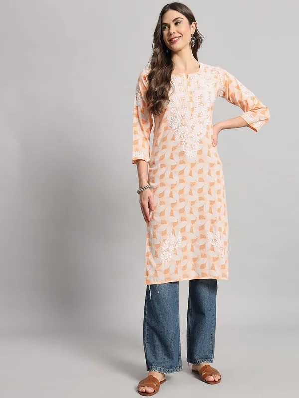 Mulmul_Printed_Kurti