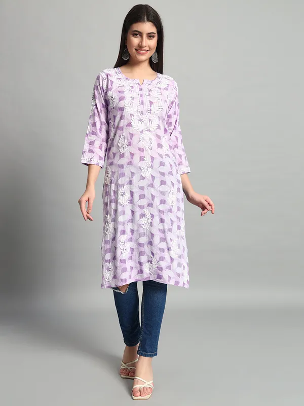 Cotton_Kurta_For_Women_Purple