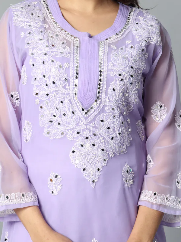 Embroidered_Georgette_Kurti
