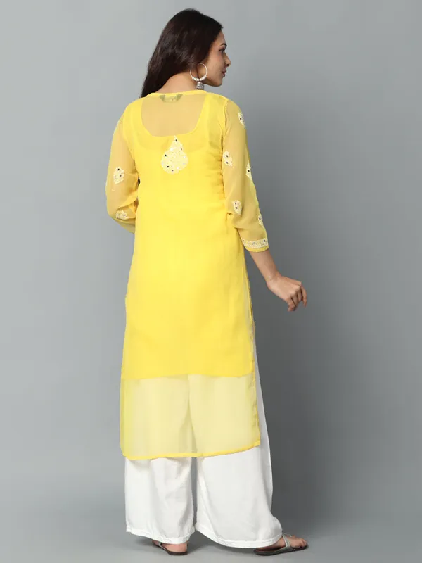 Embroidered_Georgette_Kurti