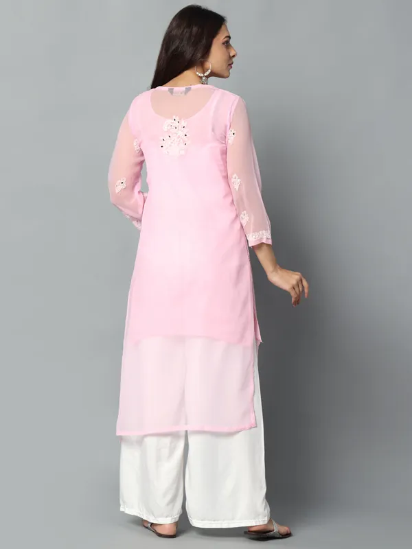 Embroidered_Georgette_Kurti