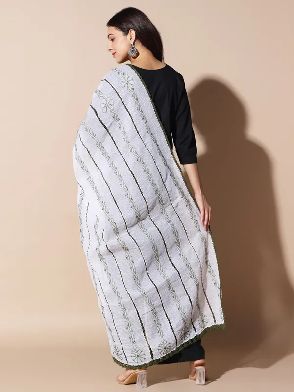 Kota_Doriya_Dupatta_Green_Soft_Kota_Doriya_Dupatta