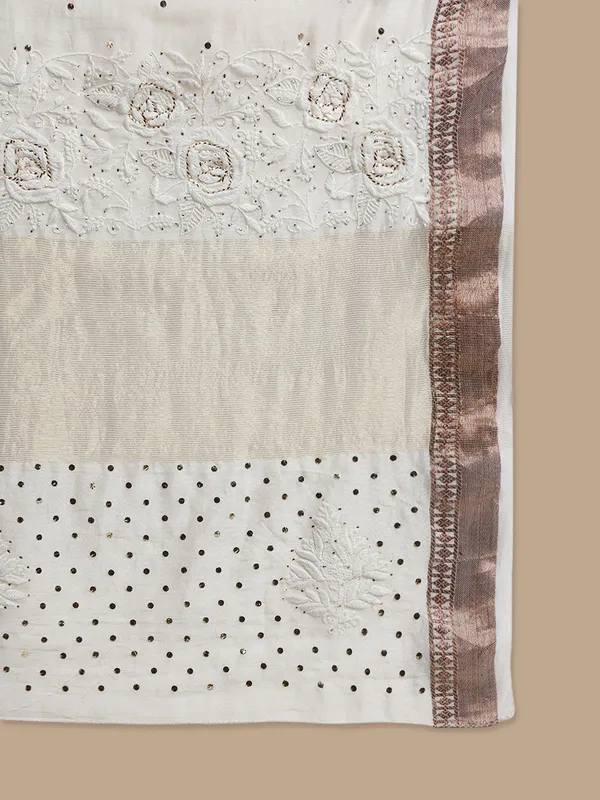 Maheshwari_Silk_Saree_Beigh_Pure_Chanderi_Silk