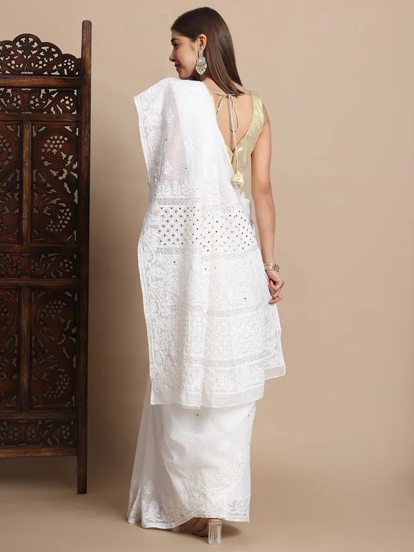Premium_Kota_Doriya_Saree_White_Pure_Kota_Doria