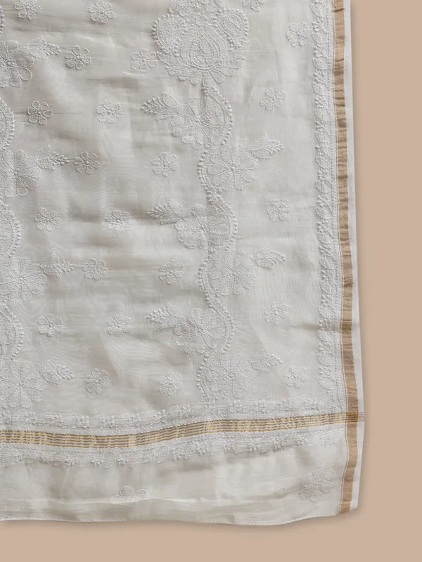 Pure_Chanderi_Silk_Saree_White_Pure_Chanderi_Silk
