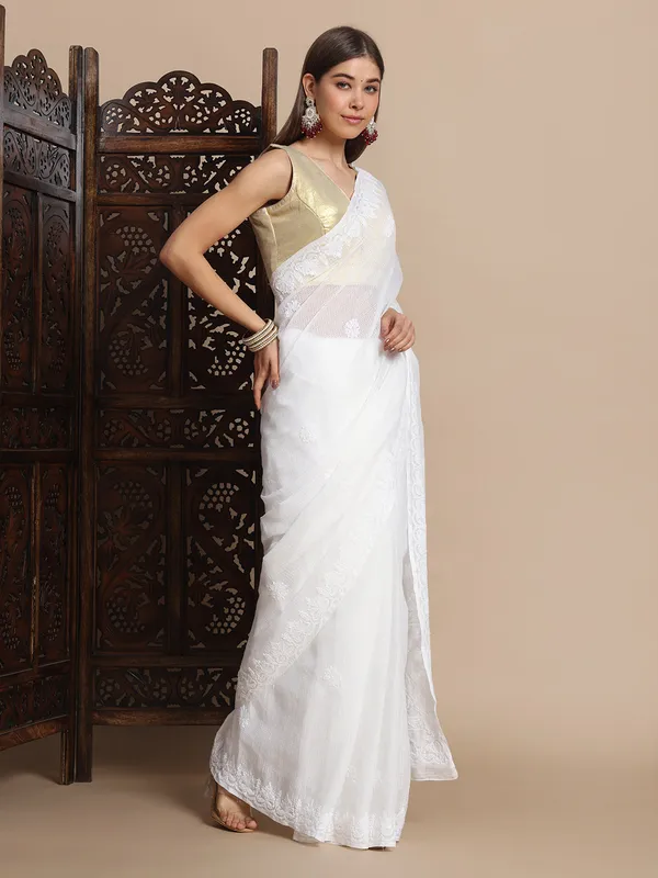 Kota_Doriya_Saree_White_Pure_Kota_Doria