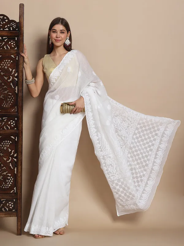 Kota_Doriya_Saree_White_Pure_Kota_Doria