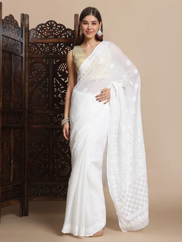 Kota_Doriya_Saree_White_Pure_Kota_Doria