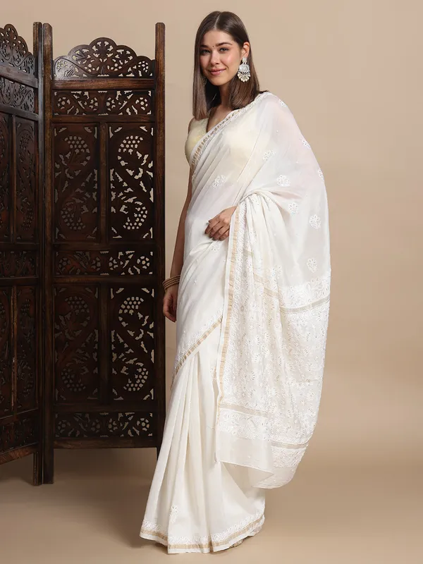Chanderi_Silk_Saree_White_Pure_Chanderi_Silk