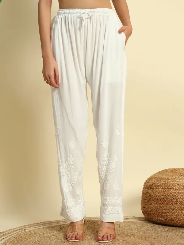 Pure_Soft_Rayon_Pants_White_Pure_Rayon