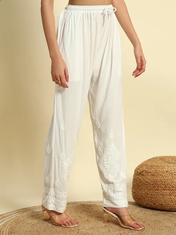 Pure_Soft_Rayon_Pants_White_Pure_Rayon