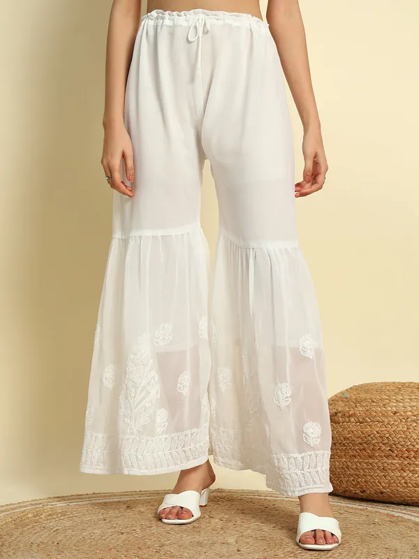 Pure_Georgette_Gharara_White_Georgette
