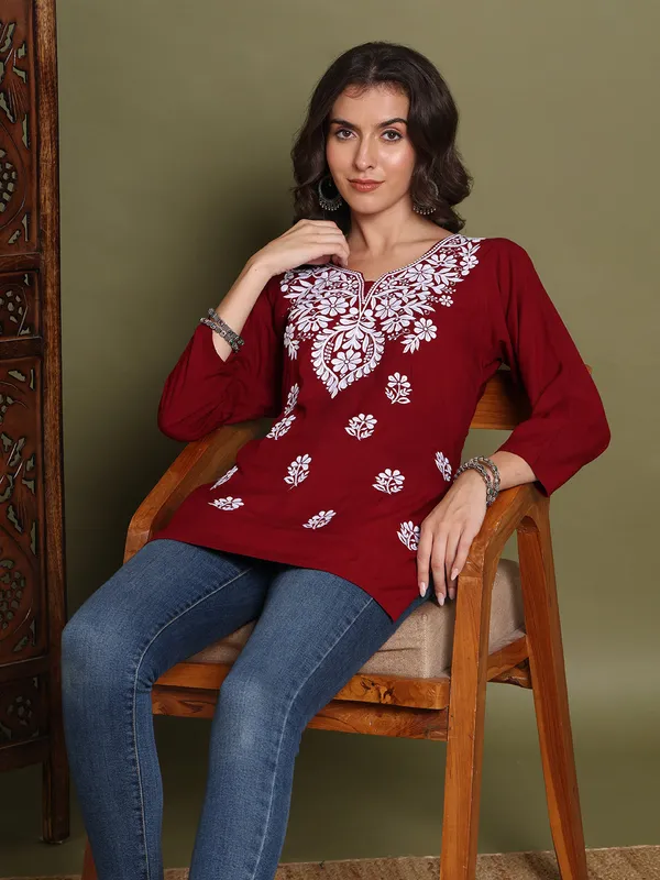 Rayon_Kurtis_For_Summer