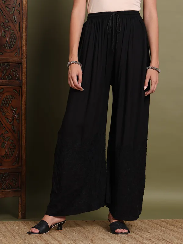 Rayon_Plazzo_Black_Rayon