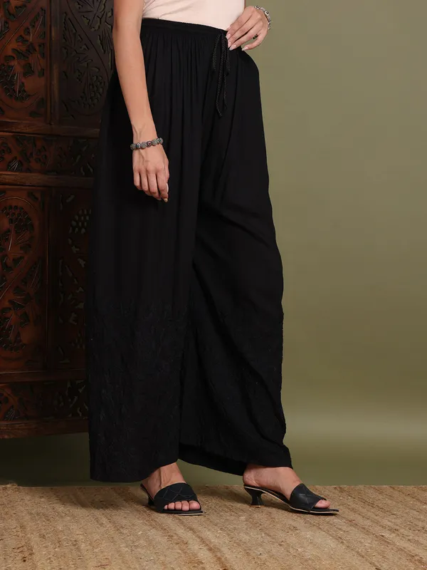 Rayon_Plazzo_Black_Rayon