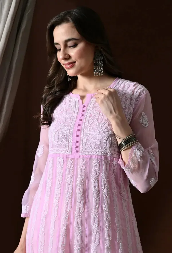 Chikankari_Handwork_Georgette_Anarkali_Female_Pure_Georgette