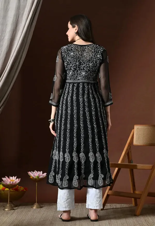Chikankari_Handwork_Georgette_Anarkali_Female_Pure_Georgette
