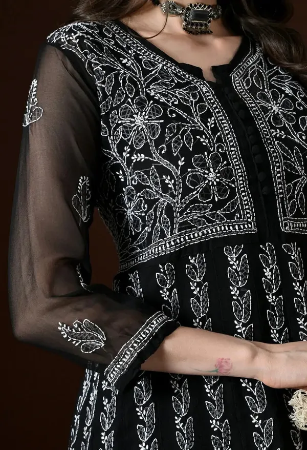 Chikankari_Handwork_Georgette_Anarkali_Female_Pure_Georgette
