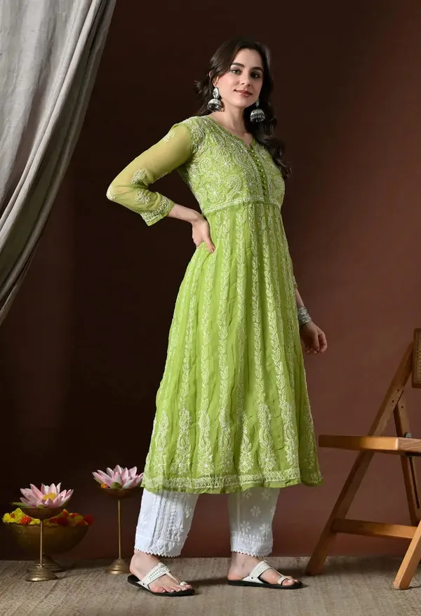 Chikankari_Handwork_Georgette_Anarkali_Female_Pure_Georgette
