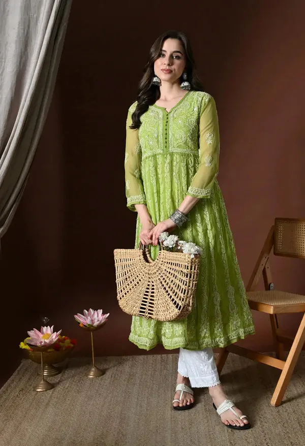 Chikankari_Handwork_Georgette_Anarkali_Female_Pure_Georgette
