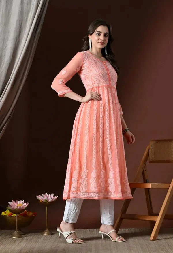 Chikankari_Handwork_Georgette_Anarkali_Female_Pure_Georgette