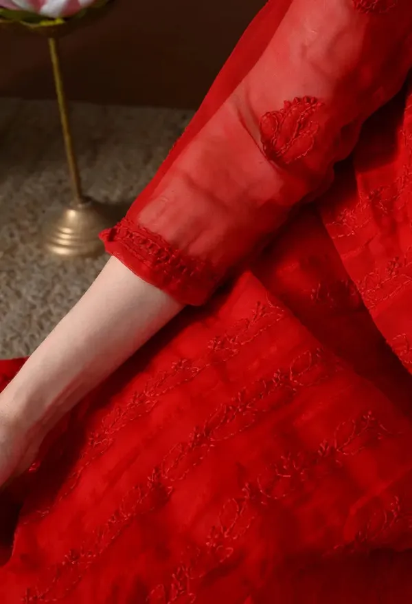 Chikankari_Handwork_Georgette_Anarkali_Female_Pure_Georgette