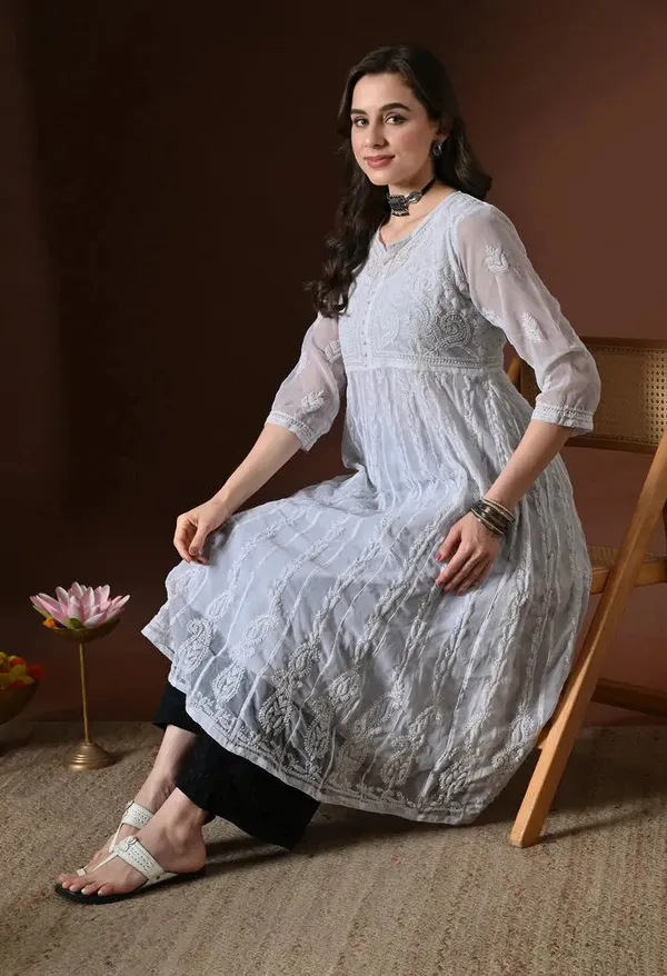 Chikankari_Handwork_Georgette_Anarkali_Female_Pure_Georgette