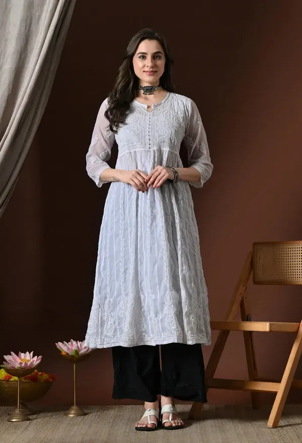 Chikankari_Handwork_Georgette_Anarkali_Female_Pure_Georgette