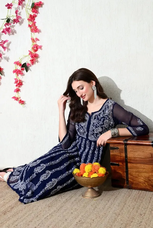 Chikankari_Handwork_Georgette_Anarkali_Female_Pure_Georgette
