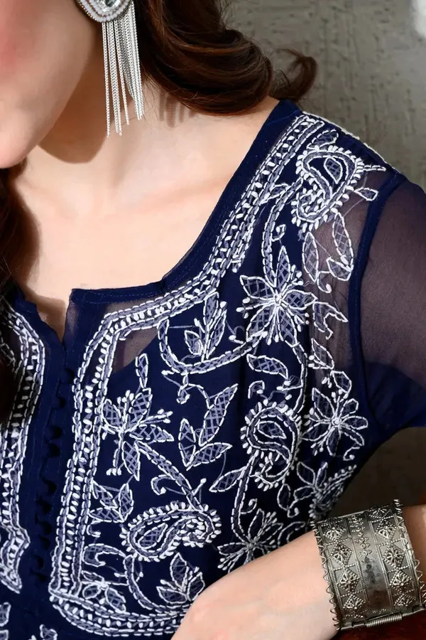 Chikankari_Handwork_Georgette_Anarkali_Female_Pure_Georgette