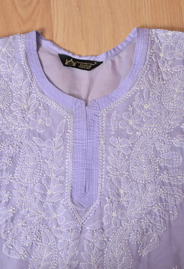 Pure_Cotton_Chikan_Handwork_Long_Kurti_Purple_Purple_Pure_Cotton