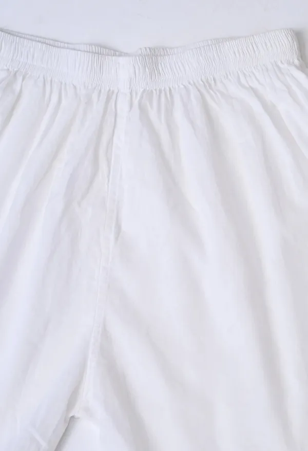 White_Pure_Cotton_Chikankari_Hand_Embroidered_Afghani_Pant_For_Women_White_Cigarette_Stylish_Pant