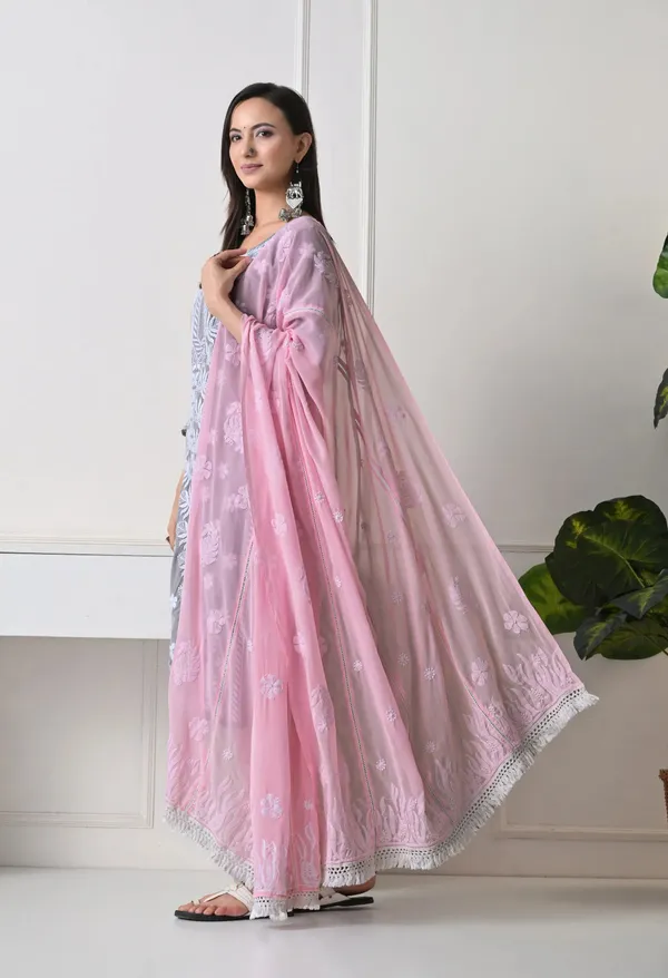 Pink_Soft_Georgette_Chikankari_Hand_Embroidered_Dupatta_For_Women_Baby_Pink_Machine_Washable