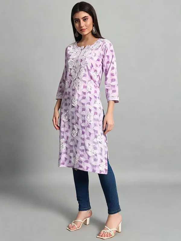Pink_Cotton_Kurta_For_Women