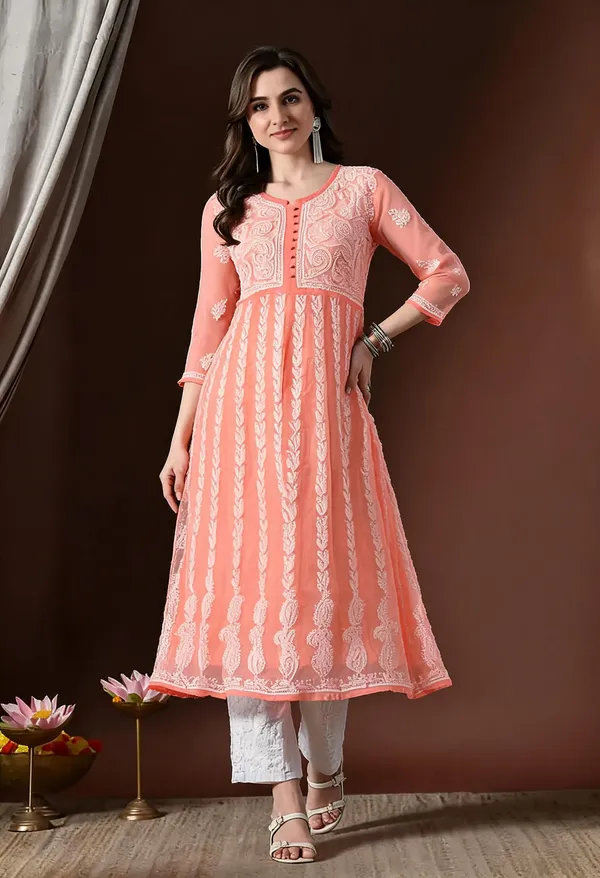 Pink_Georgette_Ethnic_Wear_For_Women