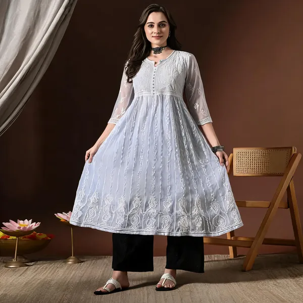 Grey_Georgette_Anarkali_kurta_For_Women