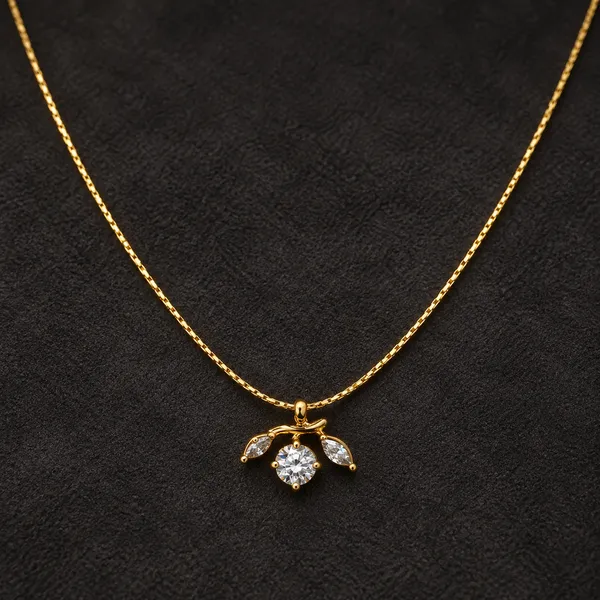 Gold-Tone_Floral_Pendant_Necklace_for_Women