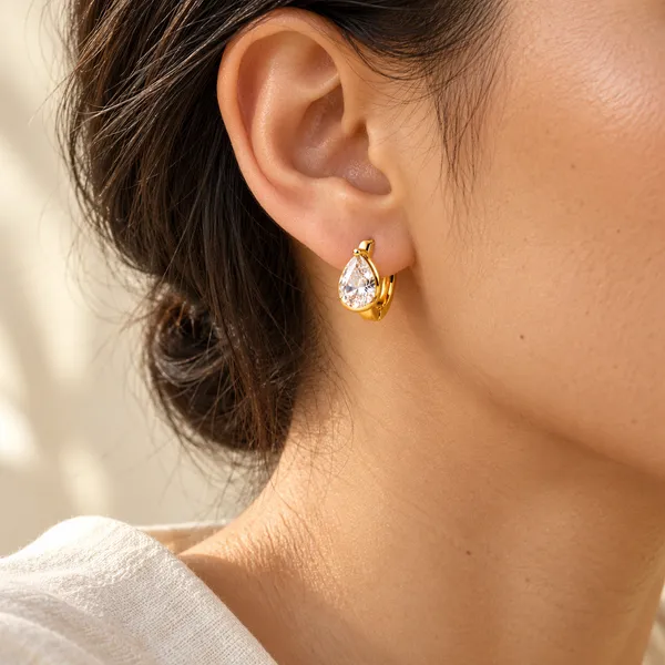 Gold_Tone_Crystal_Teardrop_Hoop_Earrings_for_Women
