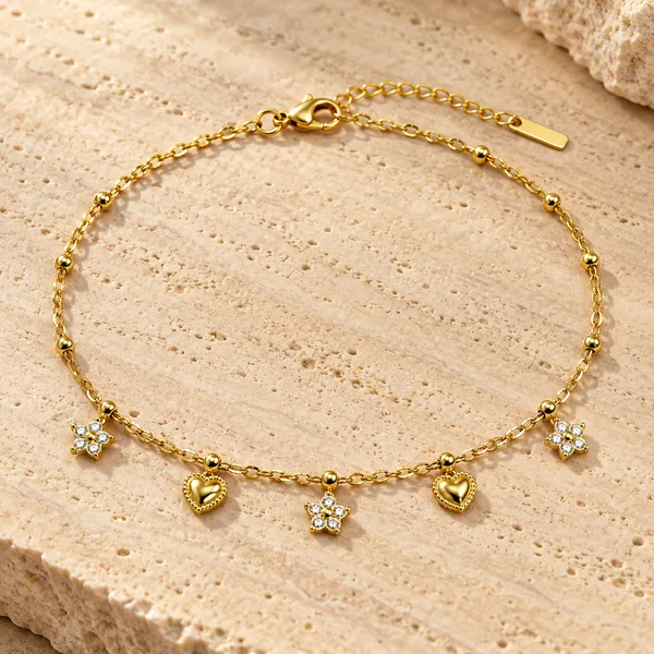 Gold_Tone_Charm_Anklet_for_Women