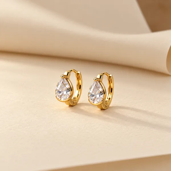 Gold_Tone_Crystal_Teardrop_Hoop_Earrings_for_Women