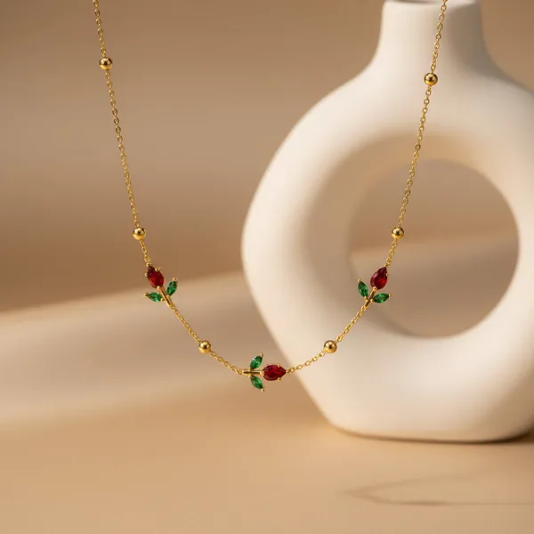 JUVELA_Rosette_Bloom_Necklace_for_Women